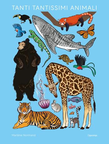 Tanti tantissimi animali. Album scoperte - Marlène Normand - Libro L'Ippocampo 2026 | Libraccio.it
