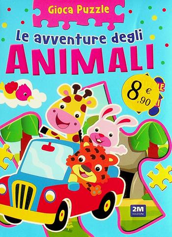 Animali. Gioca puzzle. Ediz. a colori  - Libro 2M 2025 | Libraccio.it