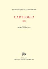 Carteggio. 1885