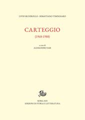 Carteggio. 1968-1988