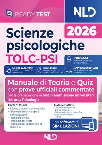 Scienze psicologiche TOLC-PSI. Manuale di teoria e quiz per la preparazione ai test di ammissione universitari. Nuova ediz.  - Libro Nld Concorsi 2026 | Libraccio.it