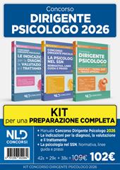 Kit concorso dirigente psicologo 2026: Manuale di teoria + Le indicazioni per la diagnosi + La psicologia nelle SSN. Con espansione online