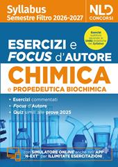 Test medicina semestre filtro Chimica. Manuale con esercizi e focus 2026 in linea con il Syllabus. Nuova ediz. Con software di simulazione