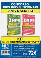 Kit concorso INPS 1695 Funzionari PECS. Manuale di teoria + Eserciziario pratico per la prova scritta