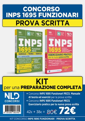KIT concorso INPS 2026 1695 funzionari PECS. Manuale di teoria con eserciziario pratico per la prova scritta  - Libro Nld Concorsi 2026 | Libraccio.it