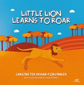 Little lion learns to roar