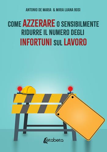 Come azzerare o sensibilmente ridurre il numero degli infortuni sul lavoro - Antonio De Maria, Miria Luana Bosi - Libro EBS Print 2026 | Libraccio.it