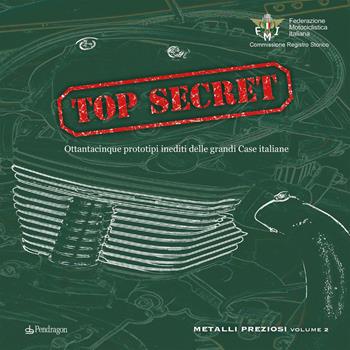 Top secret. Ottantacinque prototipi inediti delle grandi case italiane - Massimo Clarke, Giulio Gori - Libro Edizioni Pendragon 2025, Metalli preziosi | Libraccio.it