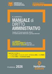 Manuale breve di diritto amministrativo 2026. Esame orale avvocato, concorsi pubblici e università. Con estensioni online