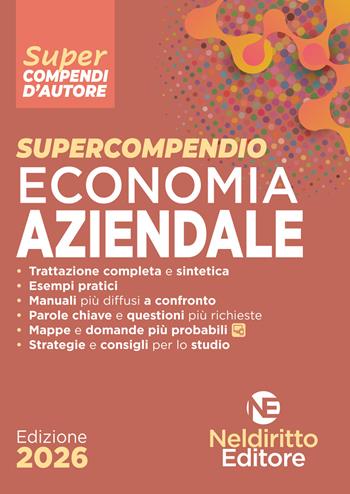Supercompendio di Economia Aziendale 2026  - Libro Neldiritto Editore 2026, Supercompendi | Libraccio.it