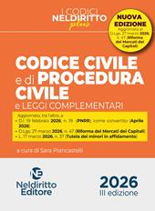 Codice Civile e di Procedura Civile Plus Aprile 2026 aggiornato al Mercato dei Capitali