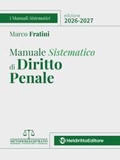 Manuale sistematico di Diritto Penale 2026-2027