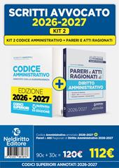 Codice amministrativo annotato+Pareri di Amministrativo 2026- 2027