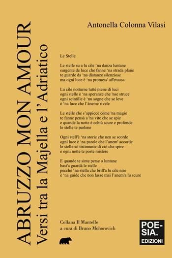 Abruzzo mon amour. Versi tra la Majella e l’Adriatico - Antonella Colonna Vilasi - Libro Bertoni Editore 2026, Il mantello | Libraccio.it