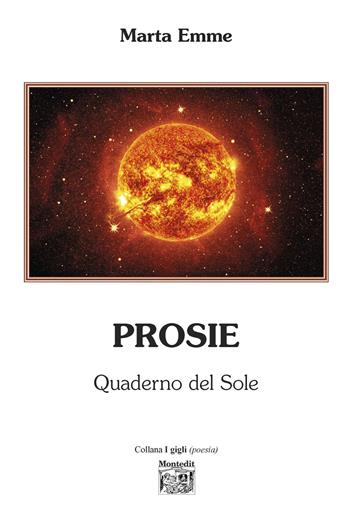 Prosie. Quaderno del sole - Marta Emme - Libro Montedit 2021, I gigli | Libraccio.it