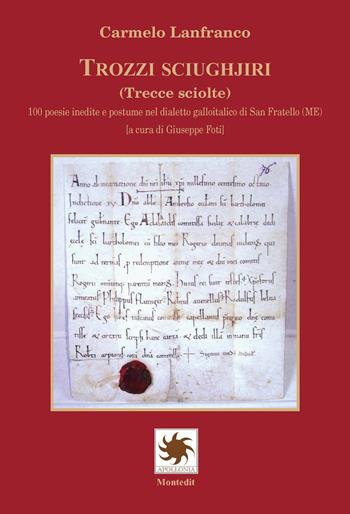Trozzi sciughjiri (Trecce sciolte). 100 poesie inedite e postume nel dialetto galloitalico di San Fratello (ME) - Carmelo Lanfranco - Libro Montedit 2022, Apollonia | Libraccio.it