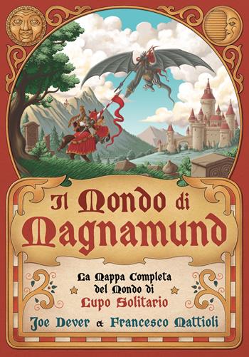 La mappa completa del Mondo di Magnamund. Lupo Solitario - Joe Dever - Libro Raven 2022 | Libraccio.it