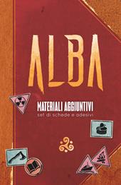 Alba. Materiali aggiuntivi: set di schede e adesivi. Accessorio per Alba in Italiano