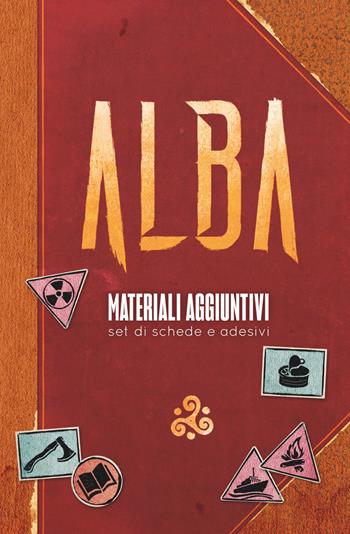 Alba. Materiali aggiuntivi: set di schede e adesivi. Accessorio per Alba in Italiano - H. L. Trustlove - Libro Raven 2024 | Libraccio.it