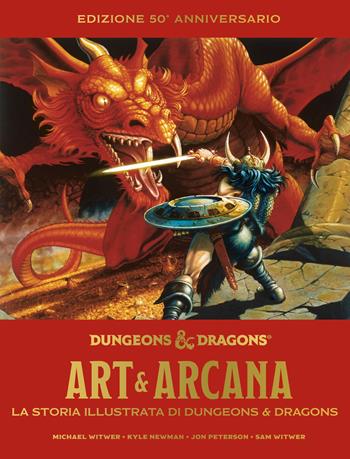 Art & arcana. La storia illustrata di Dungeons & Dragons. Edizione 50° anniversario. Enciclopedia visuale ufficiale di Dungeons & Dragons - Michael Witwer, Kyle Newman - Libro Raven 2026 | Libraccio.it