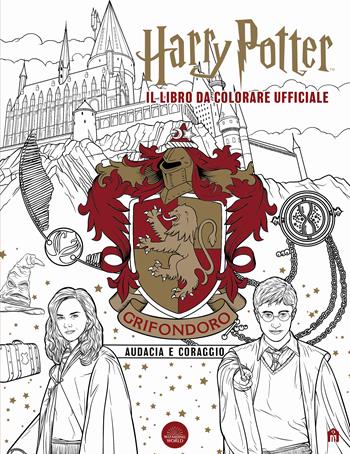 Harry Potter. Grifondoro: audacia e coraggio. Il libro da colorare ufficiale  - Libro Magazzini Salani 2021, J.K. Rowling's wizarding world | Libraccio.it