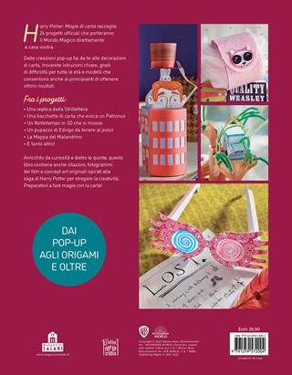 Harry Potter. Magie di carta. Creazioni con la carta ispirate al mondo magico  - Libro Magazzini Salani 2022, J.K. Rowling's wizarding world | Libraccio.it