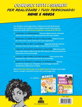 Disegna i personaggi anime e manga - TB Choi - Libro Magazzini Salani 2023, Libri activity | Libraccio.it