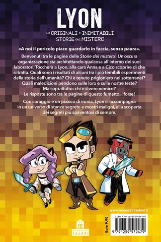 Le storie del mistero. Black & white edition - Lyon - Libro Magazzini Salani 2023, Fumetti | Libraccio.it
