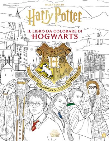 Harry Potter. Il libro da colorare di Hogwarts  - Libro Magazzini Salani 2023, J.K. Rowling's wizarding world | Libraccio.it