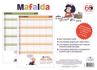 Mafalda. Calendario della famiglia 2024 - Quino - Libro Magazzini Salani 2023 | Libraccio.it