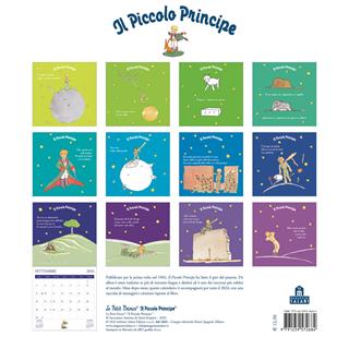 Il Piccolo Principe. Calendario da parete 2024 - Antoine de Saint-Exupéry - Libro Magazzini Salani 2023 | Libraccio.it