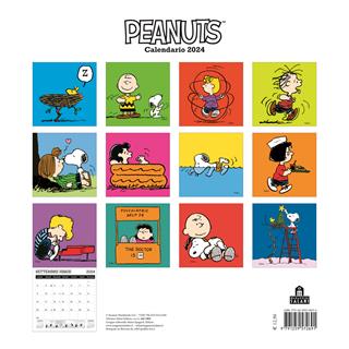 Peanuts. Calendario da parete 2024 - Charles M. Schulz - Libro Magazzini Salani 2023 | Libraccio.it