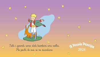 Il Piccolo Principe. Agenda orizzontale 2024 - Antoine de Saint-Exupéry - Libro Magazzini Salani 2023 | Libraccio.it