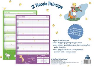 Il Piccolo Principe. Calendario della famiglia 2024 - Antoine de Saint-Exupéry - Libro Magazzini Salani 2023 | Libraccio.it