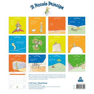 Il Piccolo Principe. Calendario da parete 2025 - Antoine de Saint-Exupéry - Libro Magazzini Salani 2024 | Libraccio.it