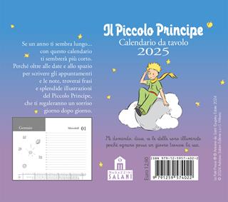 Il Piccolo Principe. Calendario da tavolo 2025 - Antoine de Saint-Exupéry - Libro Magazzini Salani 2024 | Libraccio.it
