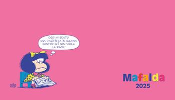 Mafalda. Agenda orizzontale 2025 - Quino - Libro Magazzini Salani 2024 | Libraccio.it