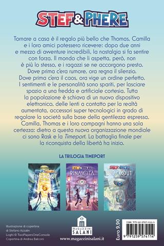 Blackout. L'ultimo mondo. Timeport - Stef & Phere - Libro Magazzini Salani 2024 | Libraccio.it