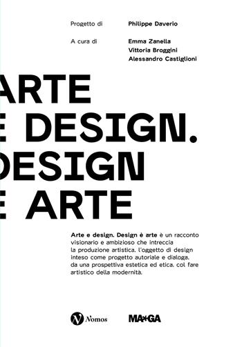Arte e design. Design è arte  - Libro Nomos Edizioni 2025, Cataloghi e mostre | Libraccio.it