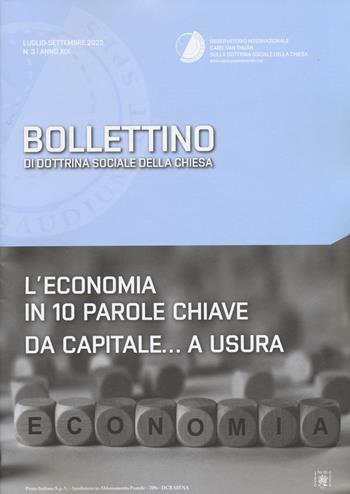 Bollettino di dottrina sociale della Chiesa (2023). Vol. 3  - Libro Cantagalli 2025 | Libraccio.it