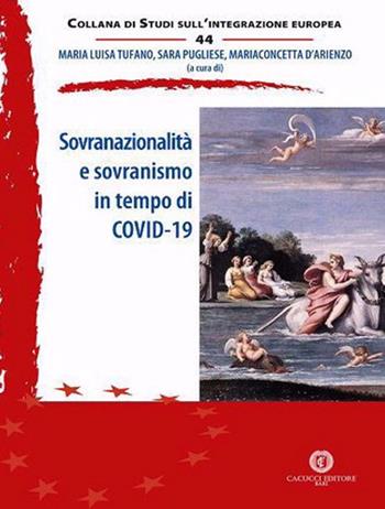 Sovranazionalità e sovranismo in tempo di COVID-19  - Libro Cacucci 2021, Collana di studi sull'integrazione europea | Libraccio.it