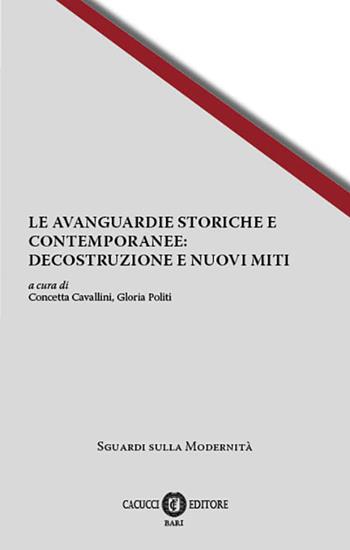 Le avanguardie storiche e contemporanee: decostruzione e nuovi miti  - Libro Cacucci 2025, Sguardi sulla modernità | Libraccio.it