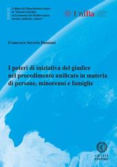 I poteri di iniziativa del giudice nel procedimento unificato in materia di persone, minorenni e famiglie