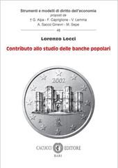 Contributo allo studio delle banche popolari