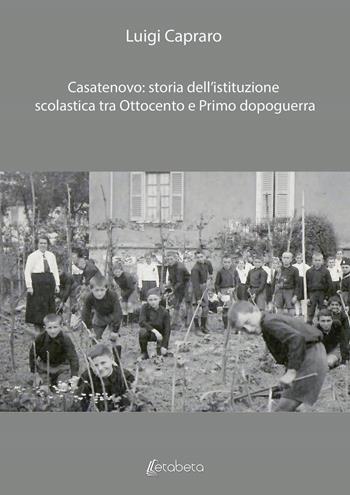Casatenovo: storia dell'istituzione scolastica tra Ottocento e primo dopoguerra - Luigi Capraro - Libro EBS Print 2021 | Libraccio.it