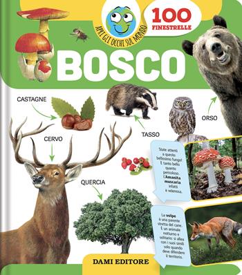 Bosco. 100 finestrelle. Ediz. a colori - Anna Casalis - Libro Dami Editore 2025, Apri gli occhi sul mondo | Libraccio.it