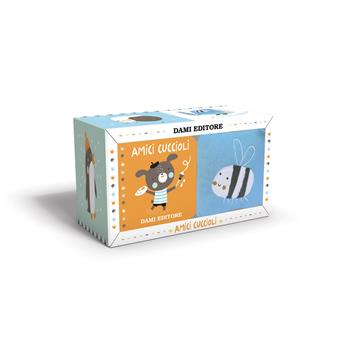Amici cuccioli. Morbide coccole. Ediz. a colori. Con cubo morbido multisensoriale  - Libro Dami Editore 2025 | Libraccio.it