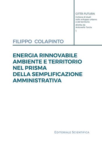 Energia rinnovabile, ambiente e territorio nel prisma della semplificazione amministrativa - Filippo Colapinto - Libro Editoriale Scientifica 2023, Città futura | Libraccio.it