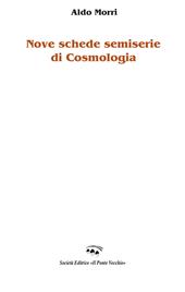 Nove schede semiserie di cosmologia