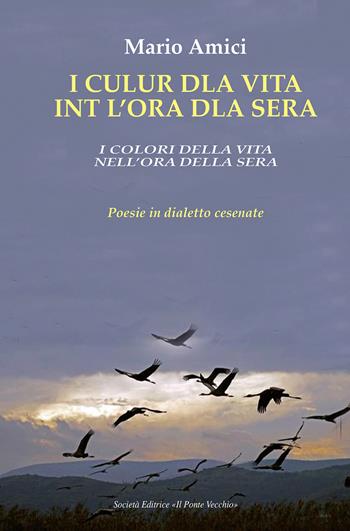 I culur dla vita int l'ora dla sera-I colori della vita nell'ora della sera. Poesie in dialetto cesenate - Mario Amici - Libro Il Ponte Vecchio 2022 | Libraccio.it